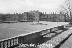 East front, Knowsley Hall, Knowsley Park Estate
