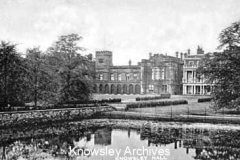 South front, Knowsley Hall, Knowsley Park Estate