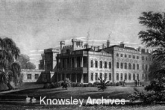 South-east front of Knowsley Hall, Knowsley Park Estate