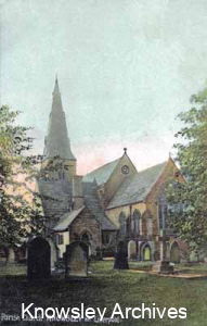 St Mary's Church, Knowsley Village