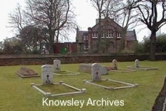 Derby graves, St Mary's Churchyard, Knowsley