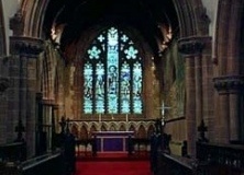 Interior, St Mary's Church, Knowsley Village