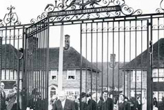 Opening of the Memorial Gates, Knowsley Lane
