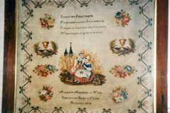 Sampler, Countess of Derby's School, Knowsley