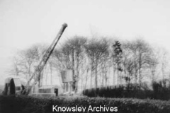 Construction work, Alder Lane, Knowsley