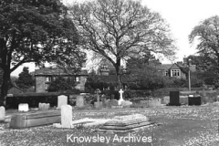 Graves, St Mary's churchyard, Knowsley