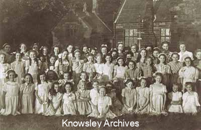Knowsley Village school pupils