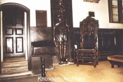 North side of chancel, St Mary's Church, Prescot