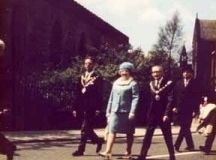 Procession through Prescot