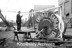 Cable drum of B.I.H.C., Prescot