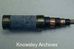 Insulated cable core, Prescot