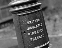 Lamp standard, B.I.W.C., Prescot