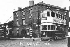 Trams at Prescot