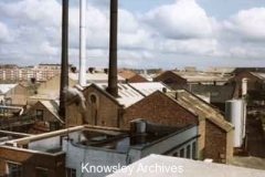 Rooftop view of BICC buidings, Prescot