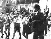 Sunday school procession, Prescot