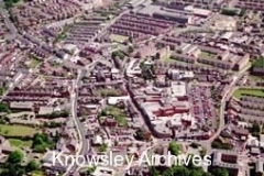 Aerial view of Prescot