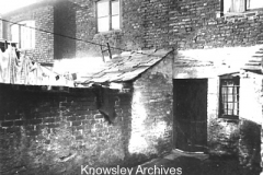 Back of Houghton Street, Prescot