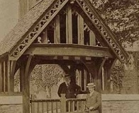 Lychgate, St Bartholomew's Parish Church, Roby
