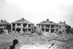 Bomb damage, Reva Road, Roby