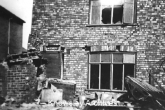 Bomb damage, Swanside Road, Roby