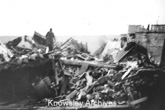 Bomb damage, Court Hey Avenue, Roby