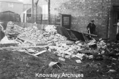 Bomb damage, Jeffereys Drive, Roby