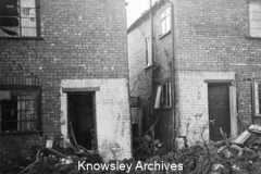 Bomb damage, Trent Avenue, Roby