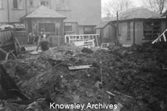 Bomb damage, Broad Green Road