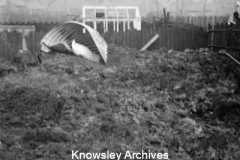 Bomb damage, Broad Green Road