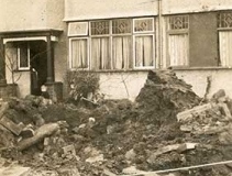 Bomb damage, Merton Drive, Roby