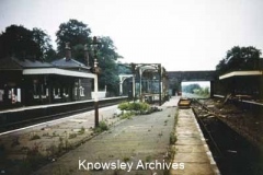Roby Railway Station