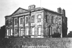 South Front of Halsnead Hall, Whiston
