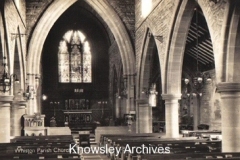 Interior, St Nicholas' Parish Church, Whiston